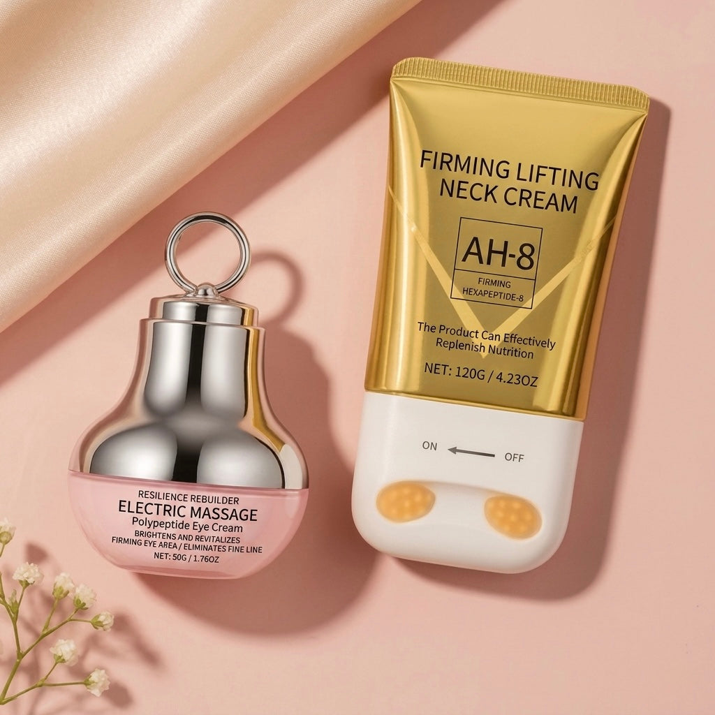 Crema Contorno de Ojos + Masajeador Sónico