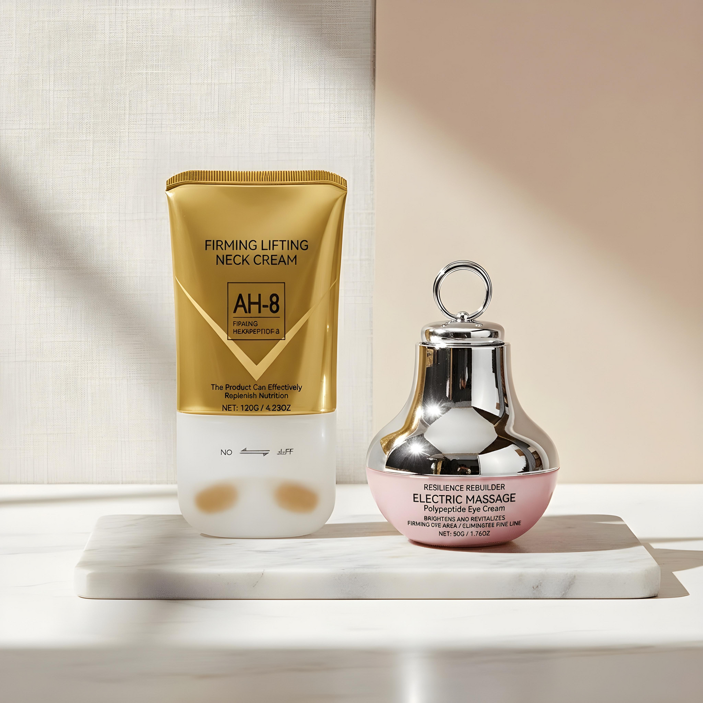 Reafirmante Cuello Lift + Masajeador Y Contorno de Ojos