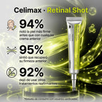 Celimax Retinal Shot - Kit para Arrugas, Poros y Firmeza